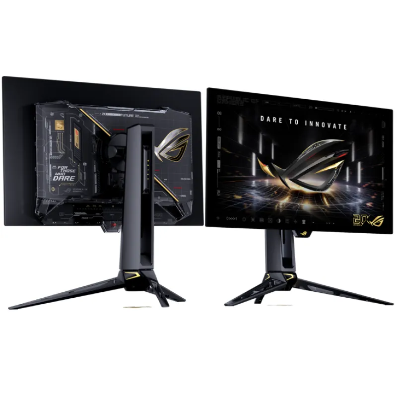 ASUS 華碩 ROG Swift OLED PG27AQWP-G EDITION 20 電競顯示器 (27吋 [26.5吋可視] / TrueBlack Glossy鏡面 Tandem OLED / 雙模解鎖 540Hz & 720Hz / 0.03ms / 滿血 DP2.1 UHBR20 / OLED Care Pro 防烙印 / 20週年紀念版) - 3年原廠上門保養 (包括面板燒屏烙印保固)