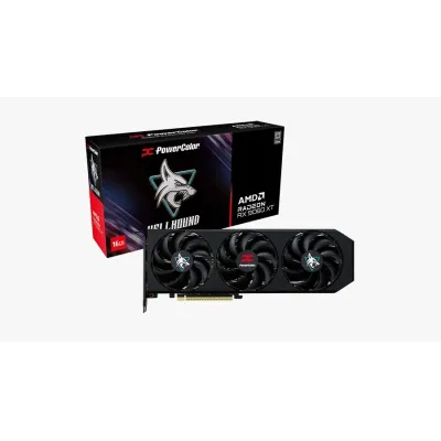 PowerColor 撼訊 Hellhound AMD Radeon™ RX 9060 XT 16GB GDDR6 顯示卡 ( 三風扇散熱 / 金屬背板 ) - 3年原廠保養