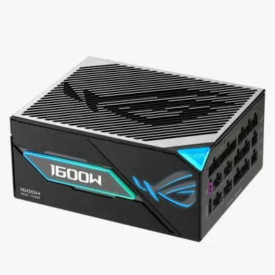 ASUS 華碩 ROG Thor 1600W Titanium III EVO 電源供應器 (1600W / 80PLUS頂級鈦金認證 / ATX 3.1 & PCIe 5.1 / 專利ROG Equalizer抗熱線材 / 磁吸可換向OLED屏幕[附Type-C延長線] / GaN氮化鎵技術) - 10年原廠保養