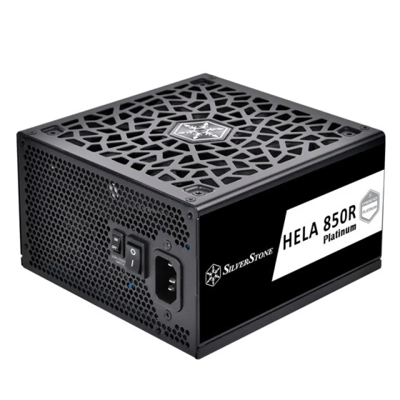 SilverStone 銀欣 HELA 850R Platinum 850W 80PLUS/Cybenetics 白金牌全模組電源供應器 (SST-HA850R-PM / 原生ATX3.0&PCIe5.0 / 12VHPWR / 全日系電容 / 超柔軟黑扁線 / 135mm FDB靜音風扇)