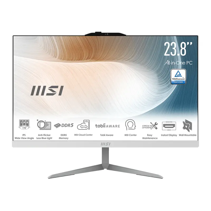MSI Modern AM242 1M-1078TW 一體式電腦 (Intel 100U / 8GB / 512GB SSD / WIN11 HOME)