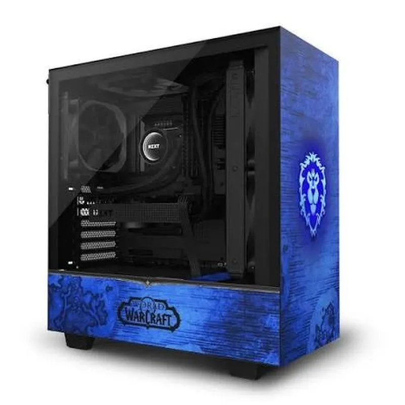 NZXT H510 CRFT05 Alliance 聯盟限量版中塔機箱（魔獸世界絕版珍藏）Aliia