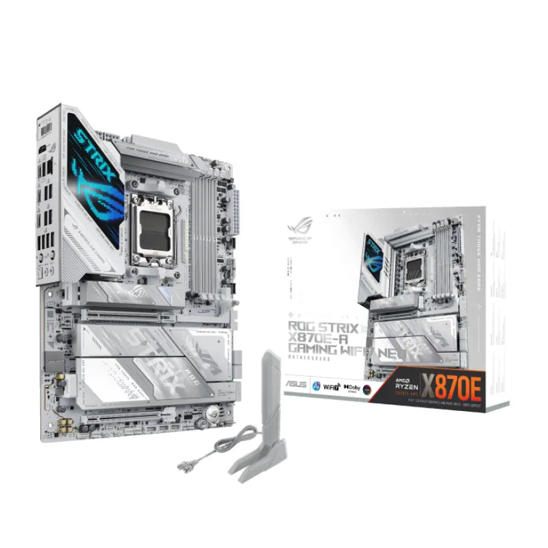 ASUS 華碩 ROG STRIX X870E-A NEO GAMING WIFI ATX 白色主機板 DDR5 Copy