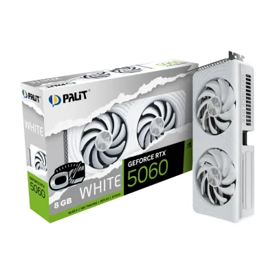 Palit 同德 GeForce RTX 5060 WHITE 8GB OC 顯示卡