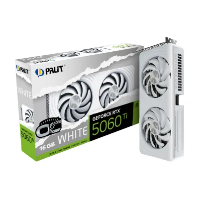 Palit 同德 GeForce RTX 5060 TI WHITE 16GB OC 顯示卡