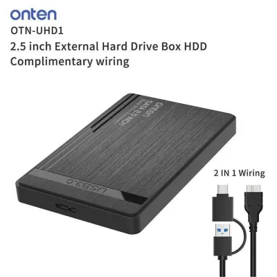 onten UHD1 USB 3.0/Type-c 轉 2.5 吋外接硬碟盒 HDD USB 3.0/Type-c to 2.5 inch External Hard Drive Box HDD