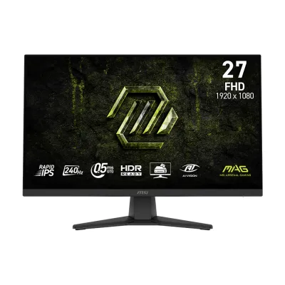 MSI 微星 MAG 272F X24 27吋 Rapid IPS 電競顯示器 (240Hz / 0.5ms極速反應 / AI Vision夜視黑平衡 / 減藍光護眼 / HDR Ready) - 3年原廠保養