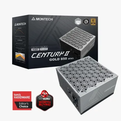 MONTECH CENTURY II 850W 80Plus Gold 金牌 電源