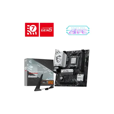 MSI B850M GAMING WIFI DDR5,Socket AM5 MATX 主板Motherboard (MB-RB85MGW)