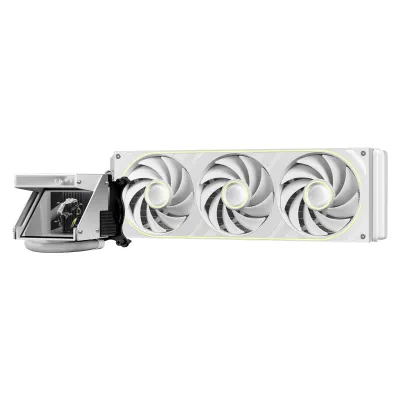 HOLO ARGB 360mm Liquid Cooler 水冷散熱器 AMOLED 曲面螢幕 - 白色