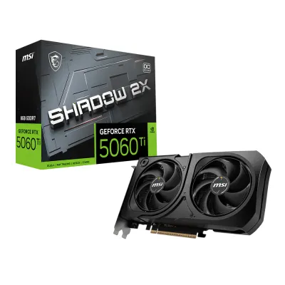 MSI GeForce RTX™ 5060 Ti 8G SHADOW 2X OC PLUS 顯示卡