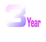 3 year warranty icon