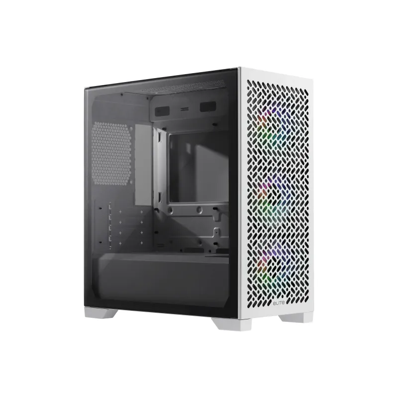 Cooler Master Elite 302 MATX CASE 機箱 RGB - 白色