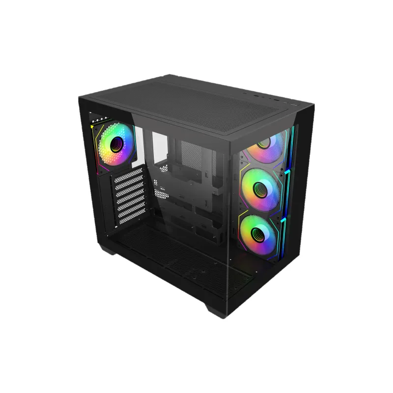 Cooler Master Elite 681 ATX CASE 機箱 RGB 預裝4把ARGB風扇 - 黑色