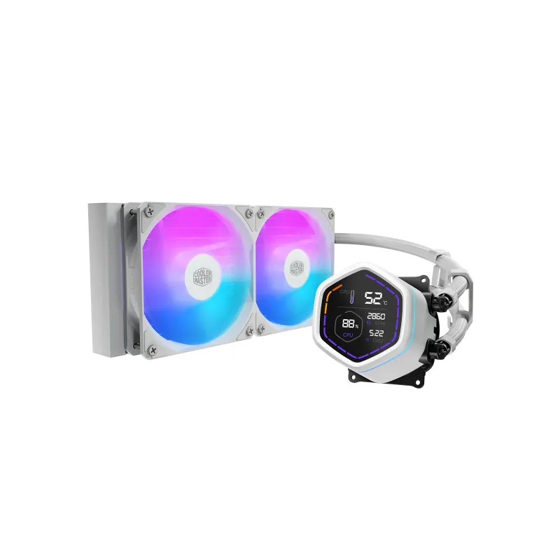 Cooler Master MasterLiquid Core Nex 240 Digital - 白色