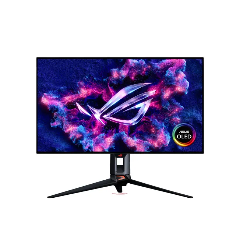 ASUS 華碩 ROG Swift OLED PG32UCWM 電競顯示器 (31.5吋 / 4K UHD [3840 x 2160] 240Hz & FHD [1920 x 1080] 480Hz 雙模式顯示 / 0.03ms RGB Tandem W-OLED / Dolby Vision HDR / Type-C 90W / KVM / DP 2.1a UHBR20 / 4軸人體工學支架)