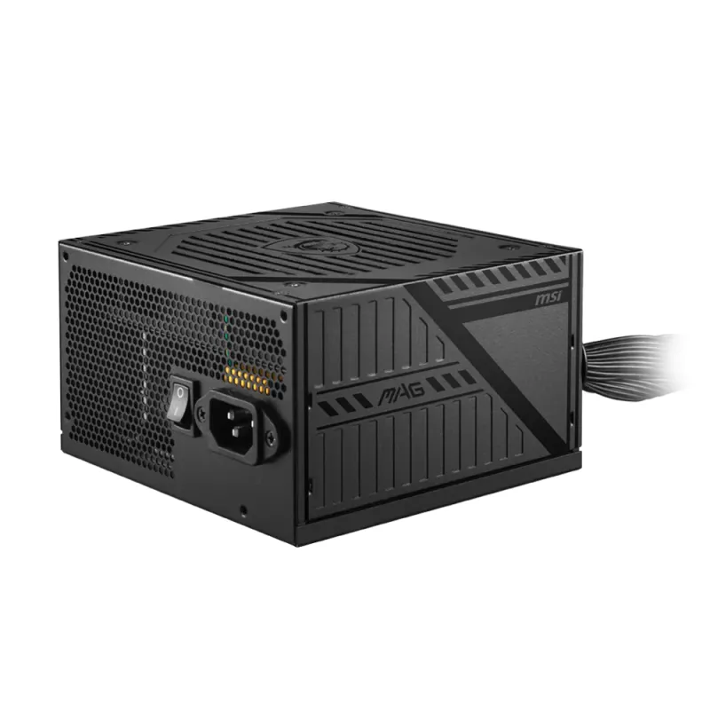 MSI 微星 MAG A650BNL 650W 80 PLUS 銅牌 電源供應器 (140mm超短機身 / 120mm液壓軸承靜音風扇 / 雙CPU 8-pin供電 / 四重電路防護 / 高性價比直出線) - 5年原廠保養