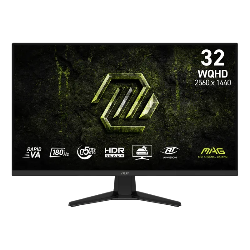 MSI 微星 MAG 325QF E18V 32吋 2K WQHD 180Hz 0.5ms 平面電競顯示器 (16:9 / 3500:1 / Adaptive-Sync / HDR Ready)