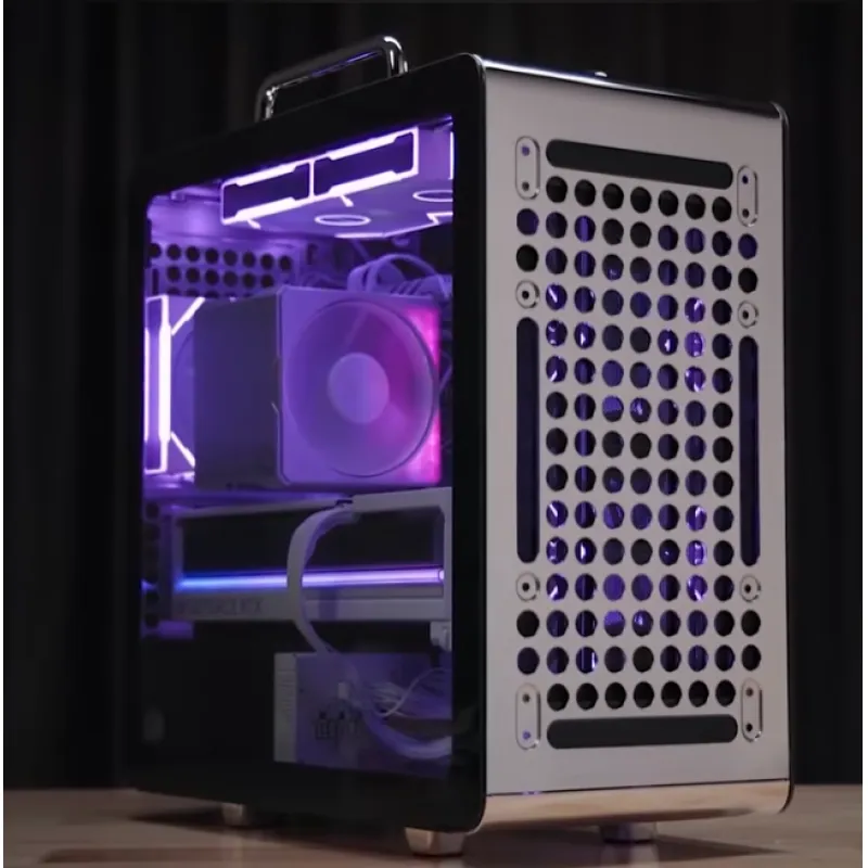 cooler master qube 540 Stainless Mirror Silver 不鏽鋼特別版