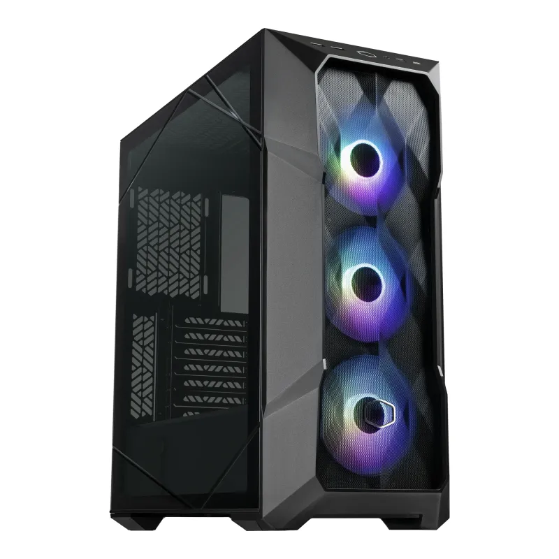 Cooler Master MasterBox TD500 Mesh V2 ATX 機箱 預裝4把ARGB風扇 - 黑色