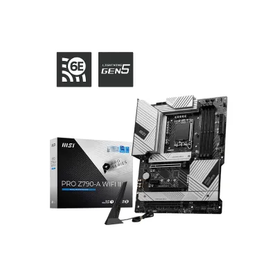 MSI 微星 PRO Z790-A WIFI II ATX 主機板 / 4-DIMM DDR5