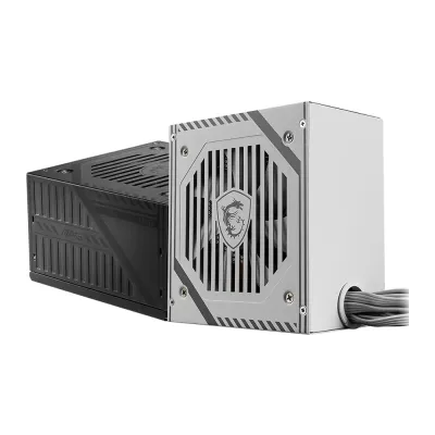 MSI 微星 MAG A650BNL WHITE 650W 80 PLUS 銅牌 電源供應器 (純白限定版 / 140mm緊湊短機身 / 120mm液壓軸承靜音風扇 / 雙CPU 8-pin供電 / 純白線材高CP值首選) - 5年原廠保養