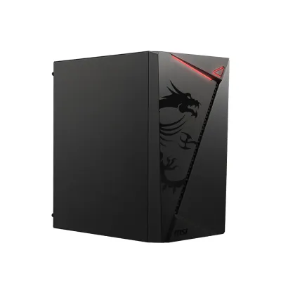 MSI 微星 MAG SHIELD M301 緊湊迷你塔式商務電競機箱 (M-ATX/ITX專用 / 預裝1組後置120mm靜音風扇 / 345mm極致小巧機身 / 支援ATX標準電源 / 4槽PCI擴充) - 2年原廠保養