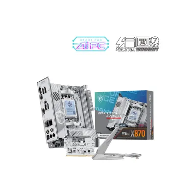 MSI 微星 MPG X870I EDGE TI EVO WIFI Mini-ITX 主機板 / 2-DIMM DDR5