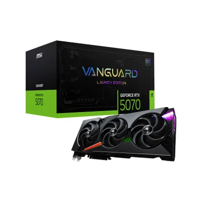 MSI 微星 GeForce RTX 5070 12G VANGUARD SOC LAUNCH EDITION 限定版顯示卡
