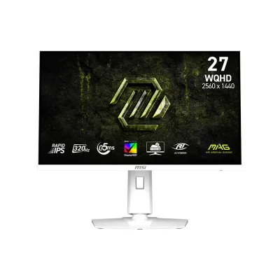 MSI 微星 MAG 274QRFW X32 27吋 純白 2K WQHD 320Hz 0.5ms 平面顯示器 (16:9 / FreeSync Premium / HDR400 / 97% DCI-P3 )