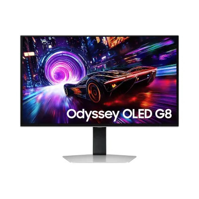 Samsung 三星 27" Odyssey OLED G8 G81SF 電競顯示器 [LS27FG816SCXXK] (27" 4K 240Hz / 0.03ms GtG OLED / HDR10 / FreeSync Premium Pro / 4軸人體工學支架)