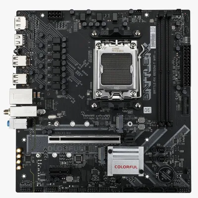 COLORFUL 七彩虹 戰斧 BATTLE-AX B650M-T WIFI V14 主機板 (AMD AM5 / M-ATX / DDR5 7200+ OC / PCIe 5.0 x16 / PCIe 5.0 M.2 / 2.5G LAN / Wi-Fi 6E)