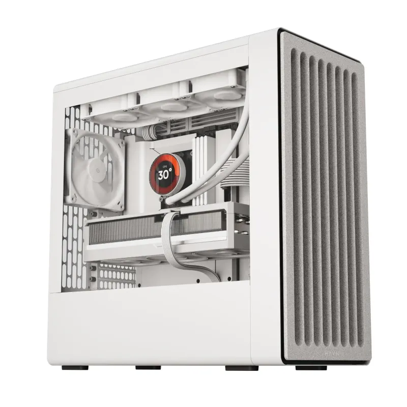 HAVN BF 360 ATX 機箱  (不含風扇) - 白色