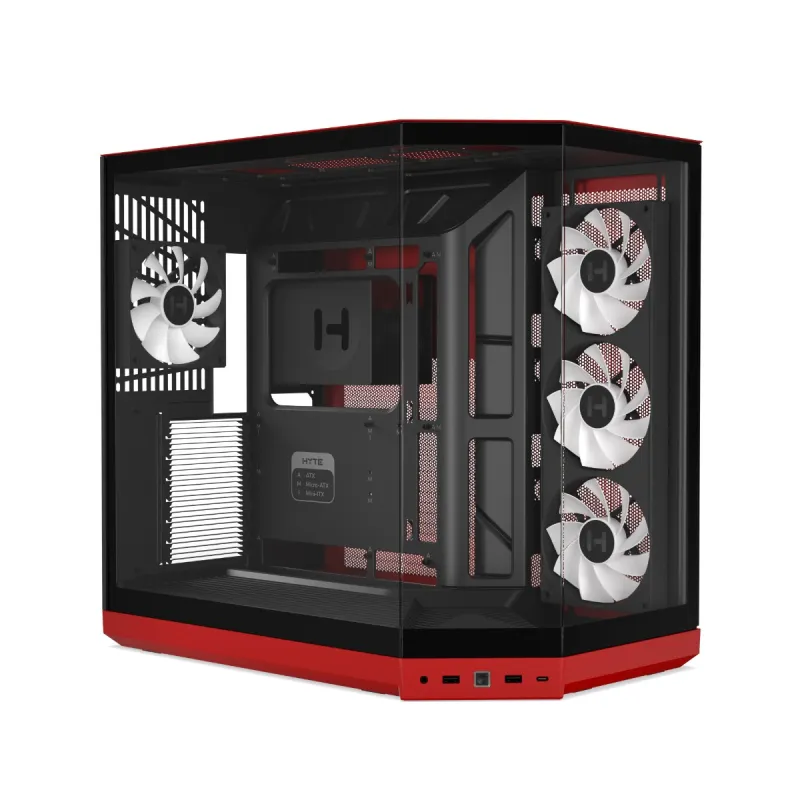 HYTE Y50 ATX 機箱 (多色) - Black Cherry