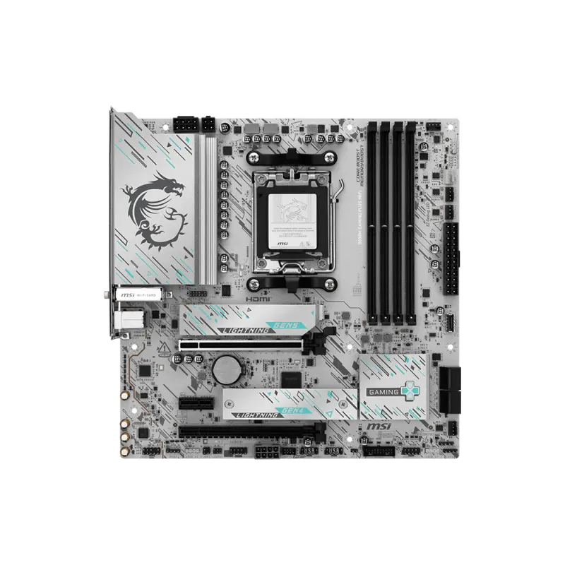 MSI 微星 MAG B850M GAMING PLUS MAX WIFI ATX 主機板 / 4-DIMM DDR5