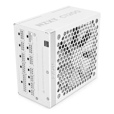 NZXT C1200 Gold  1200W 80Plus Gold 金牌 全模組 火牛 - White 白色 - 10年保養