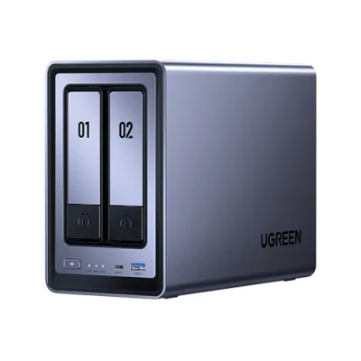 UGREEN 綠聯 NASync DXP2800 GT 四盤位旗艦級網路儲存伺服器 4-Bay NAS丨高效能處理器丨香港行貨 2年保養（HD-DXP280G）
