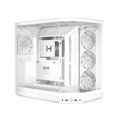 HYTE Y50 ATX 機箱 (多色) - Snow White