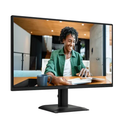 AOC 24E40L 文書顯示器 (23.8" FHD 144Hz / 0.5ms MPRT IPS / Adaptive Sync / VESA Mount Support)