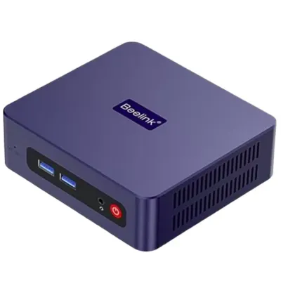 Beelink  SER3 Mini PC 迷你電腦主機 (AMD Ryzen 5 3500U / 16GB DDR4 / 500GB NVMe SSD / 雙 HDMI 4K@60Hz / 4組 USB 3.2 10Gbps / Wi-Fi 5 / 支援 2.5 吋擴充)